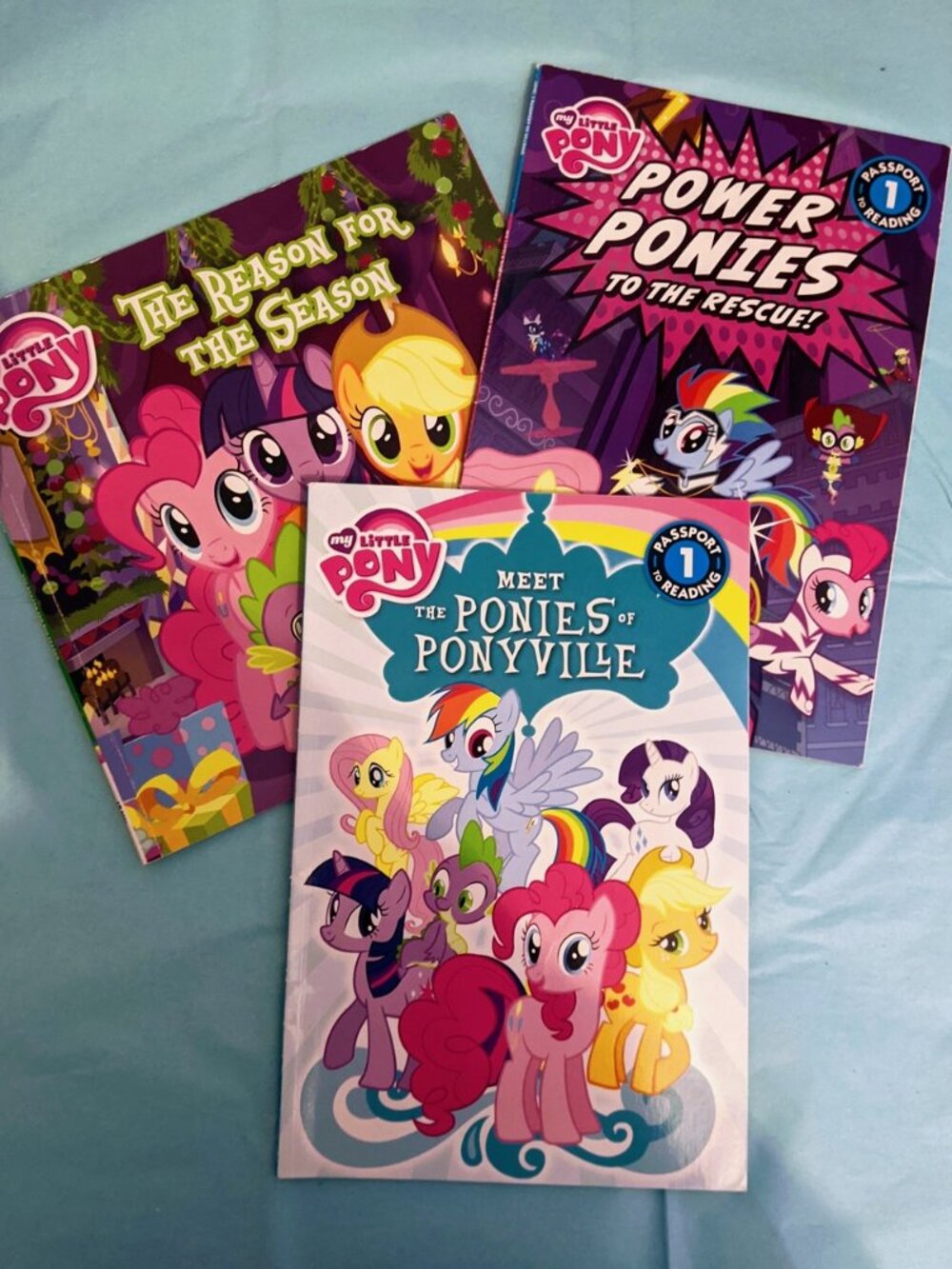 My Little Pony G4 Children's Book Lot of 3 Collectible MLP Friendship is Magic